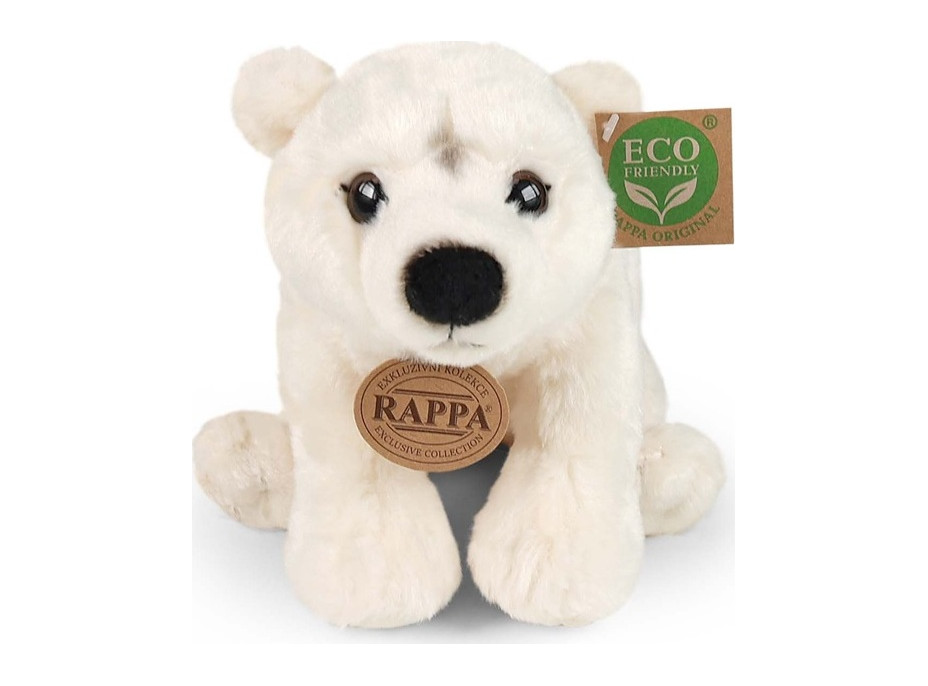 Rappa Plyšový medveď ľadový 25 cm ECO-FRIENDLY
