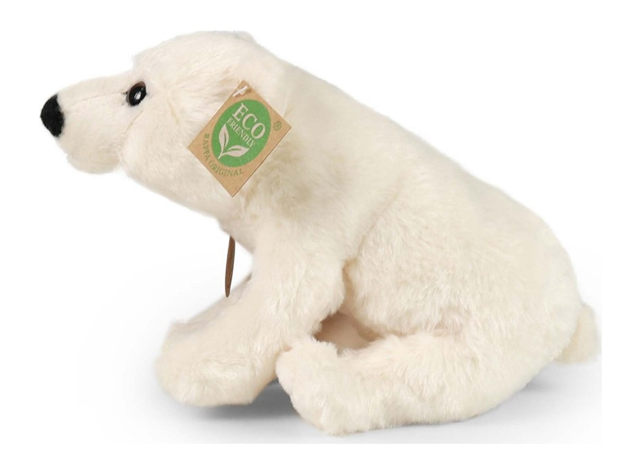 Rappa Plyšový medveď ľadový 25 cm ECO-FRIENDLY