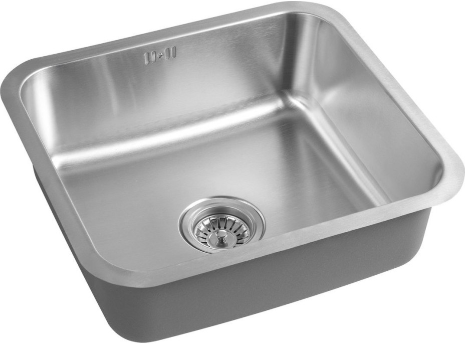 Aqualine Nerezový vstavaný drez 50x18x45cm AQ5045