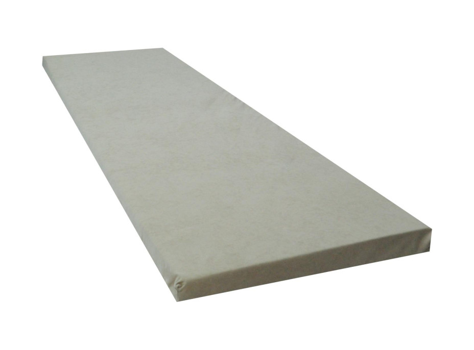 Cestovný turistický prešívaný matrac 198x60x5 cm - béžový