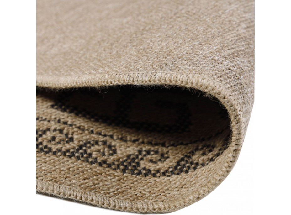 Kusový koberec Comilla 887 Black kruh