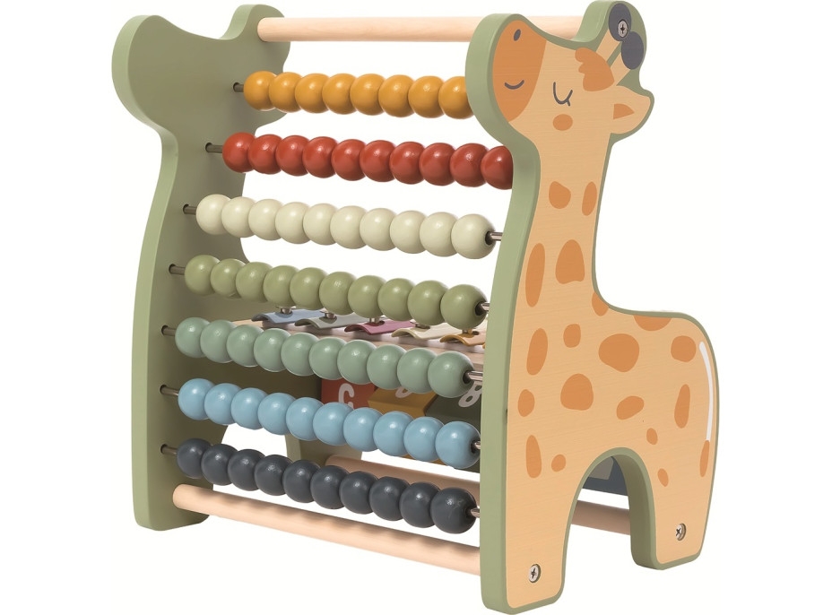 2Kids Toys Multifunkčné počítadlo Žirafa