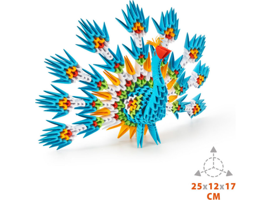 Pexi Origami 3D - Páv