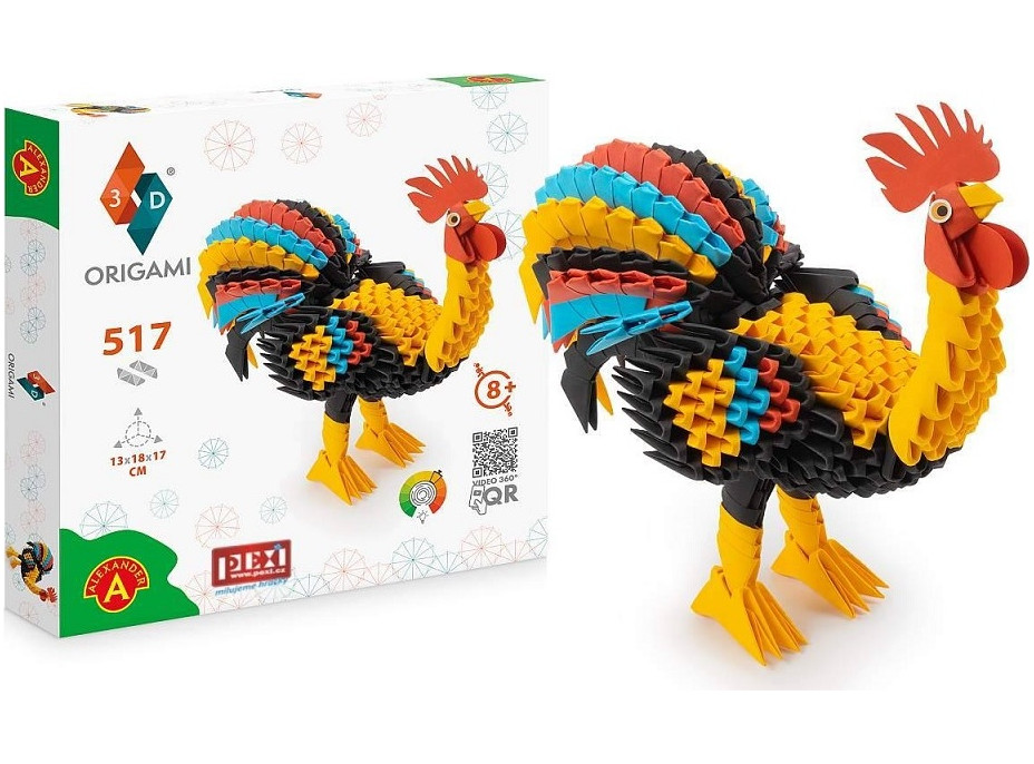 Pexi Origami 3D - Kohút