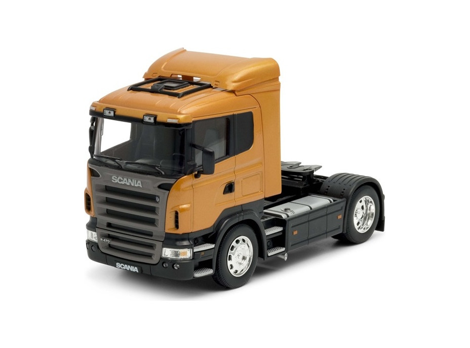Welly SCANIA R470 ŤAHAČ 1:32 oranžový