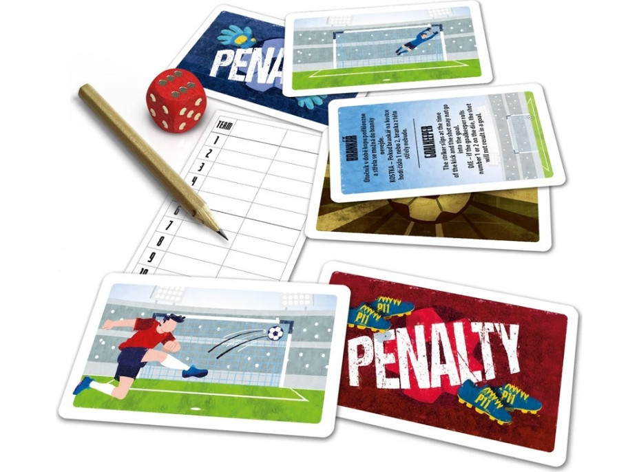 Dino Hracie karty Penalty