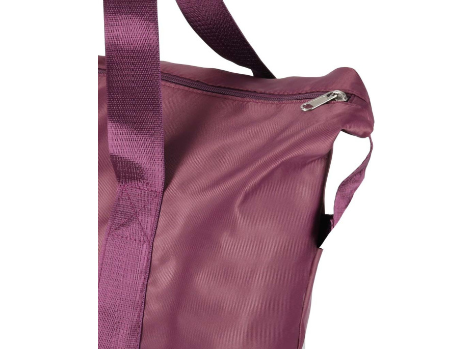 Cestovná taška na kolieskach skladacia cestovná priestranná 3 veľkosti fialová