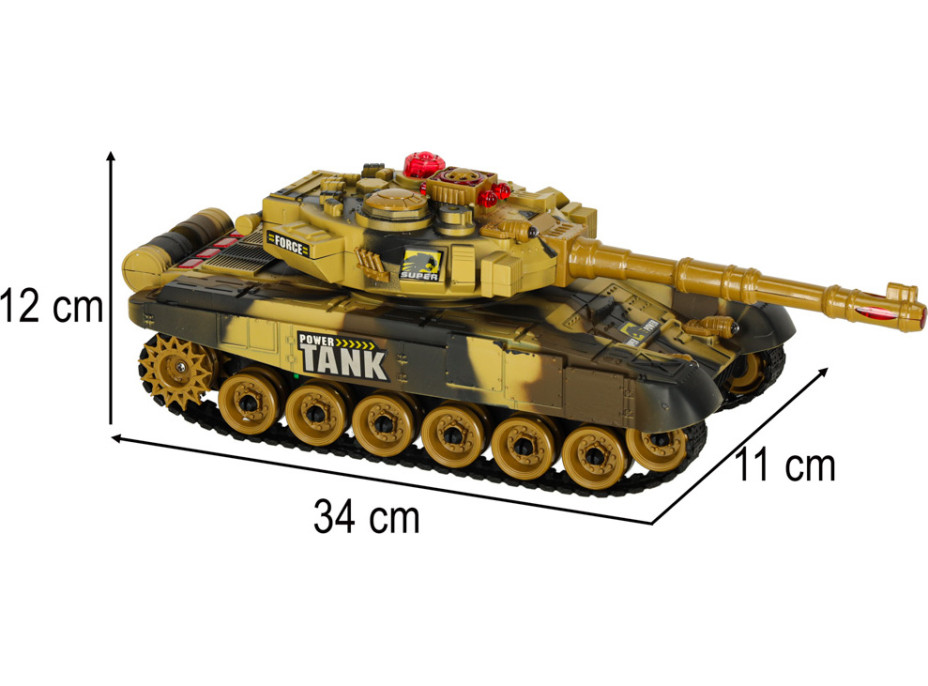 RC vojnová tanková súprava 9993 2,4GHz