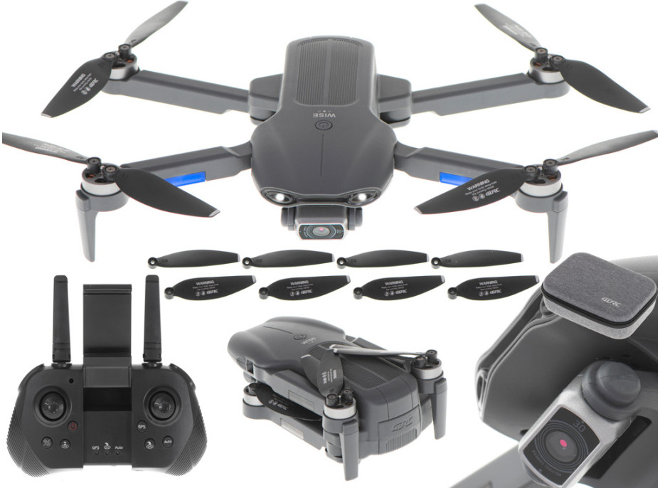 Dron RC F9 6K HD kamera GPS WIFI 2000 dosah