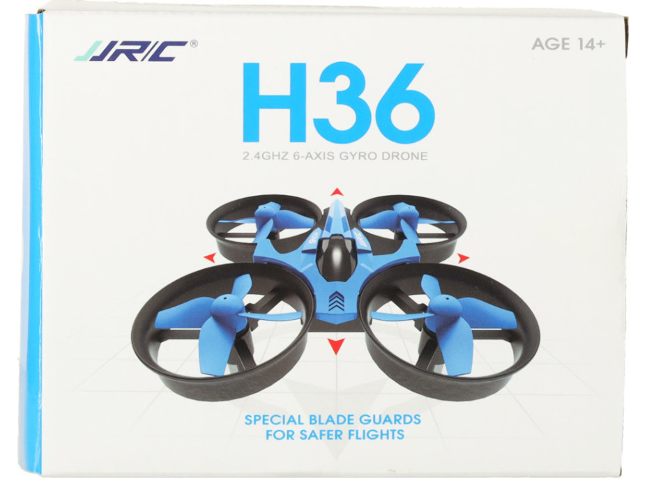JJRC H36 mini 2,4 GHz 4CH 6osý RC dron čierny