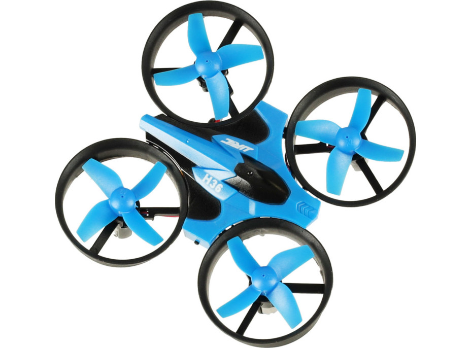 Dron RC JJRC H36 mini 2.4GHz 4CH 6 osí - modrý