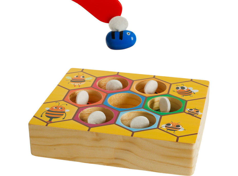 Vzdelávacie Montessori hra - Včelieho plástu