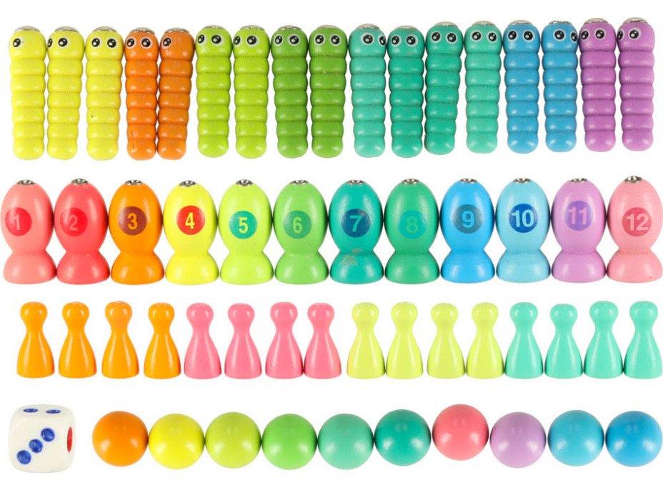 Rodinná Montessori hra 3v1 - Rybolov