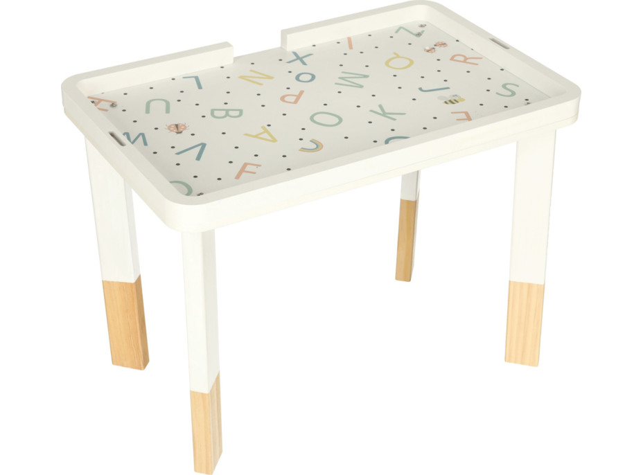 Lulilo Montessori manipulačný stolík LUDO - farebný