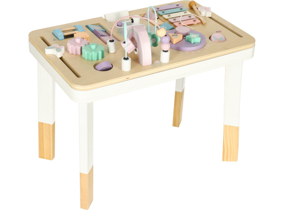 Lulilo Montessori manipulačný stolík LUDO - pastelový