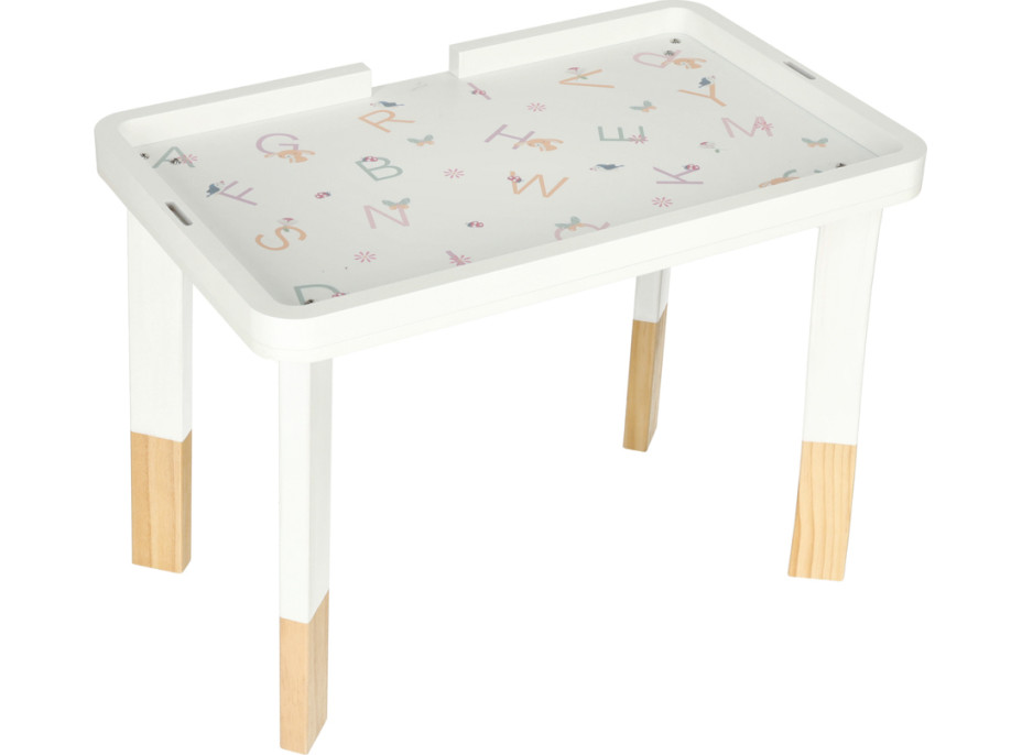 Lulilo Montessori manipulačný stolík LUDO - pastelový