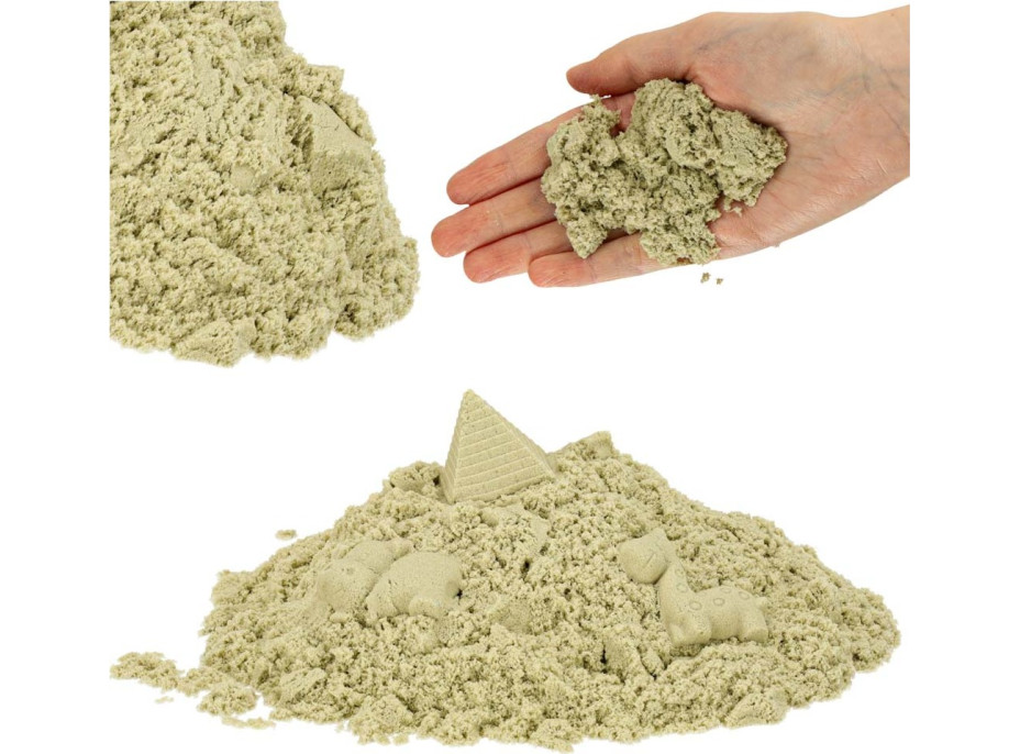 Kinetický piesok 1kg v sáčku - prírodný béžový