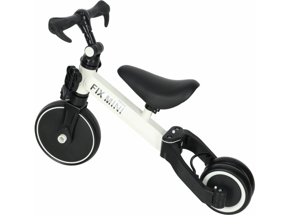 Trike Fix Mini trojkolka 3v1 s pedálmi - biela