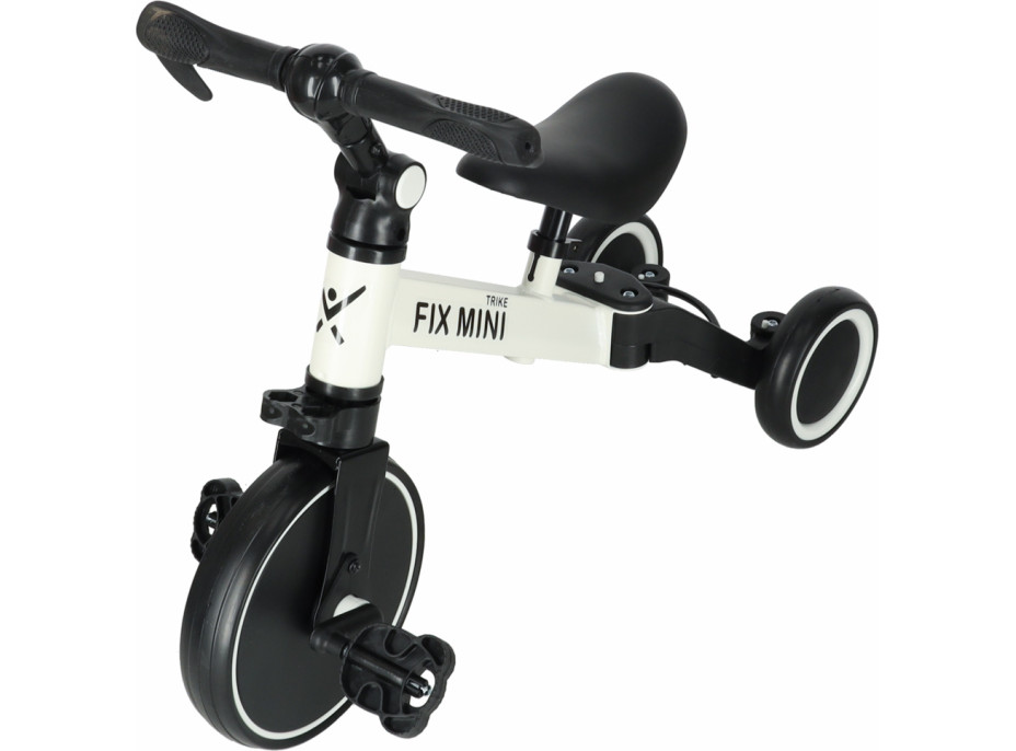 Trike Fix Mini trojkolka 3v1 s pedálmi - biela
