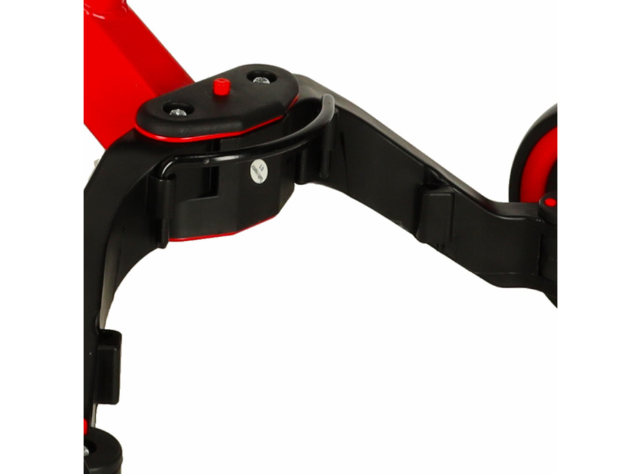 Trike Fix Mini trojkolka 3v1 s pedálmi - červená