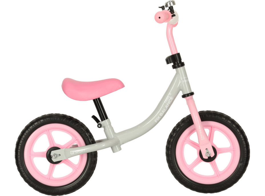 Odrážadlo Trike Fix Balance - biele/ružové