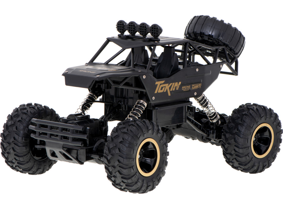 RC auto Rock Crawler 1:12 4WD METAL čierna
