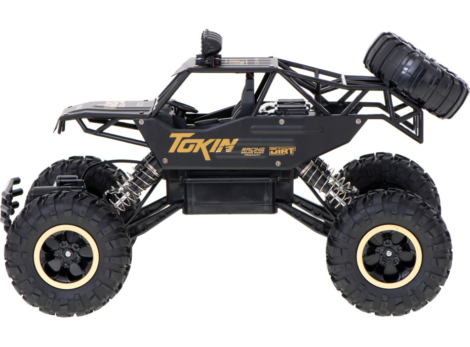 RC auto Rock Crawler 1:12 4WD METAL čierna