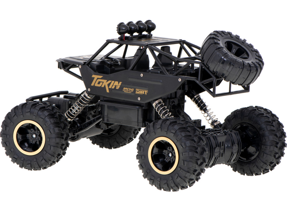 RC auto Rock Crawler 1:12 4WD METAL čierna