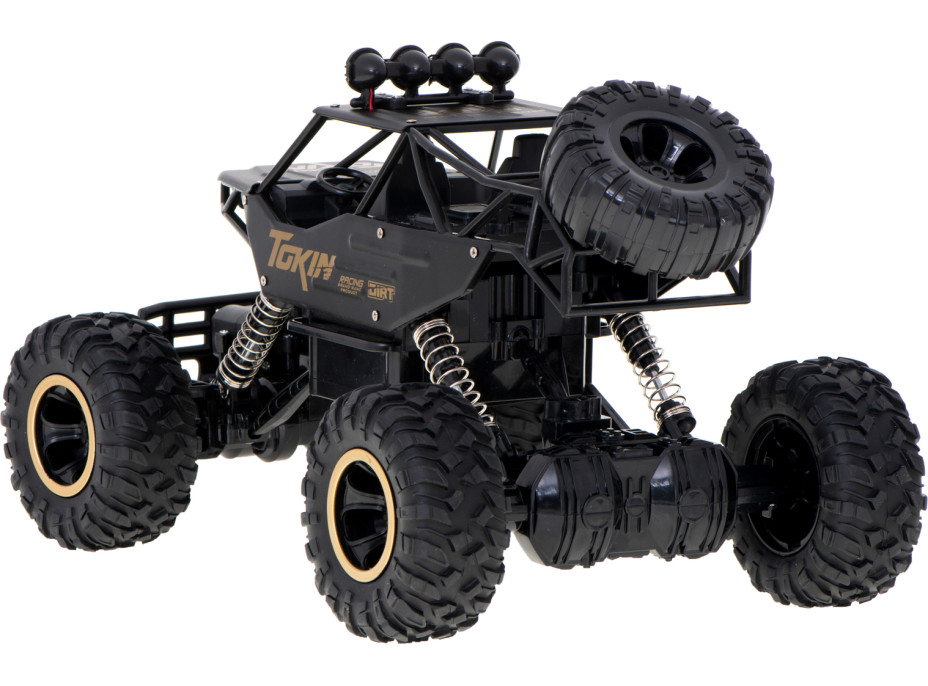 RC auto Rock Crawler 1:12 4WD METAL čierna