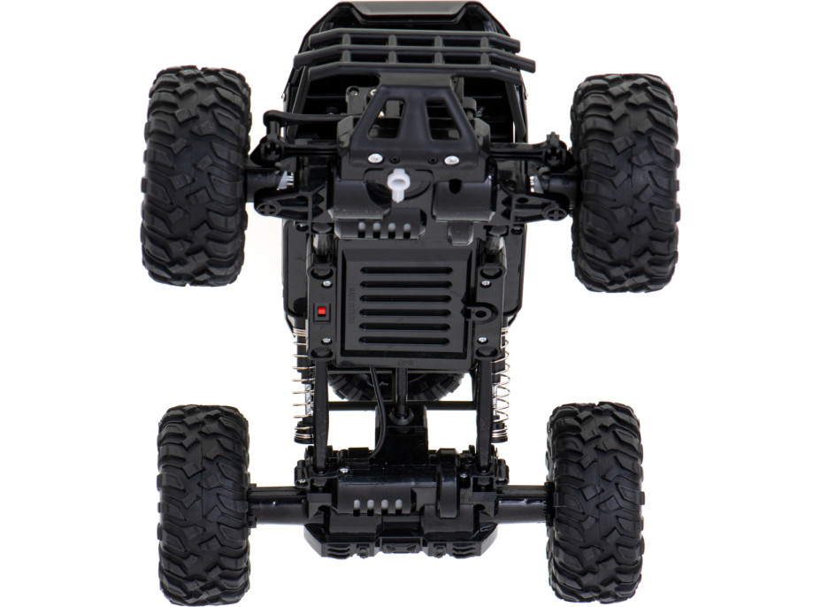 RC auto Rock Crawler 1:12 4WD METAL čierna