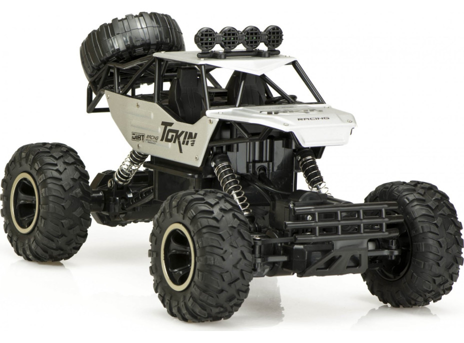 RC auto Rock Crawler 1:12 4WD METAL strieborný RC auto Rock Crawler 1:12 4WD METAL strieborný