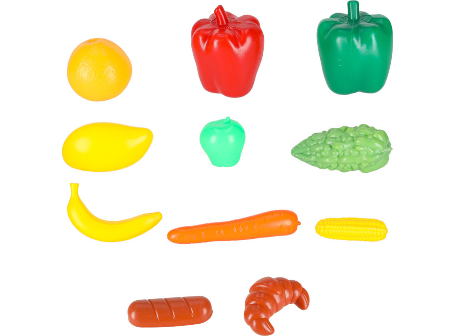Pokladňa v supermarkete s nákupným vozíkom