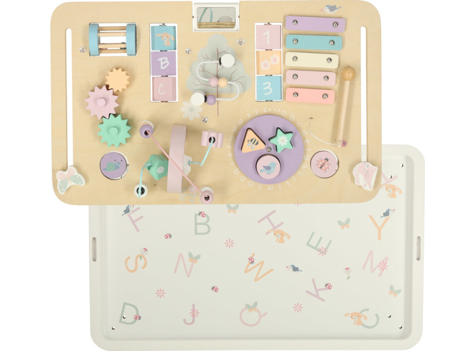 Lulilo Montessori manipulačný stolík LUDO - pastelový
