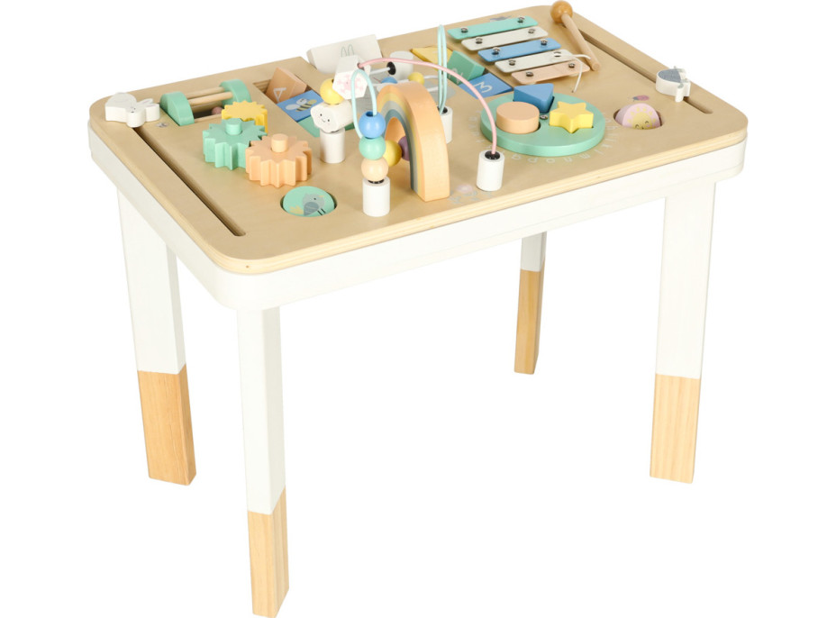 Lulilo Montessori manipulačný stolík LUDO - farebný