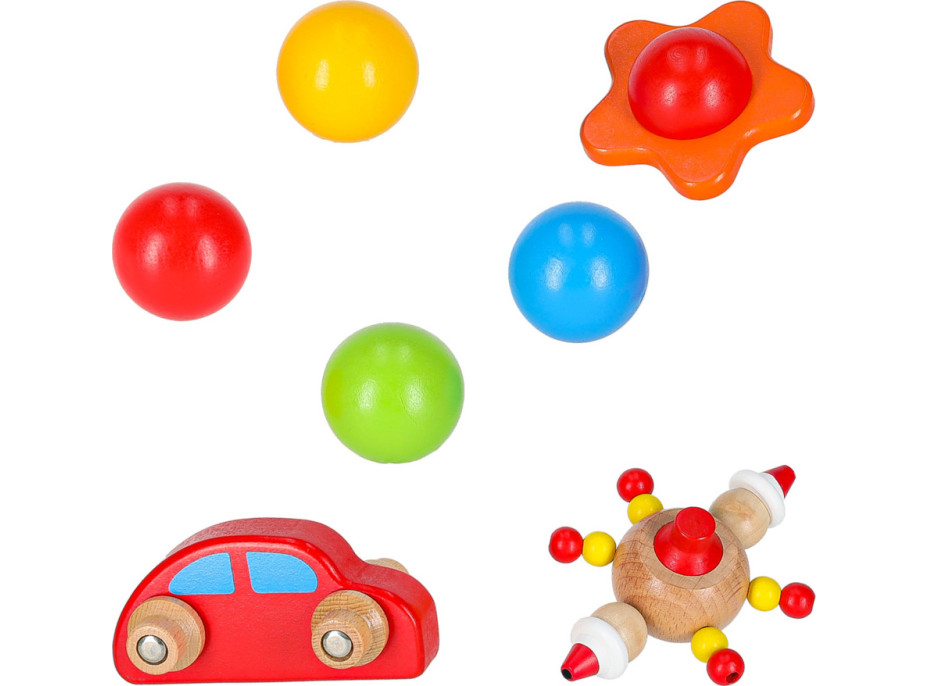 Drevená guličková dráha Montessori XXL