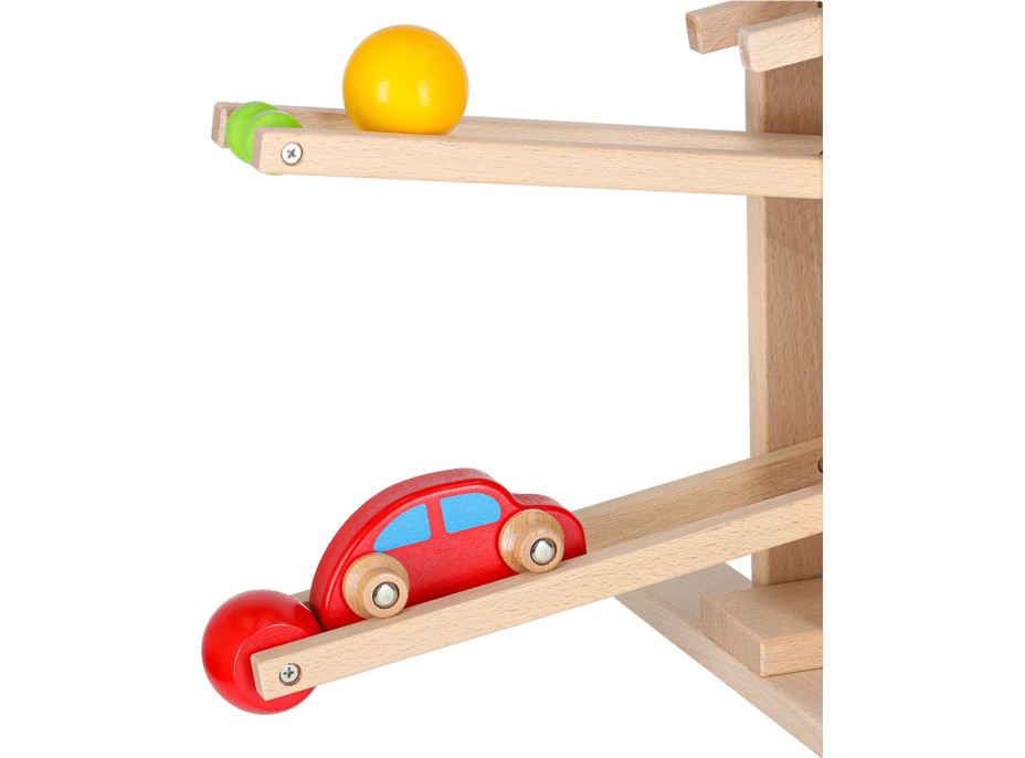 Drevená guličková dráha Montessori XXL