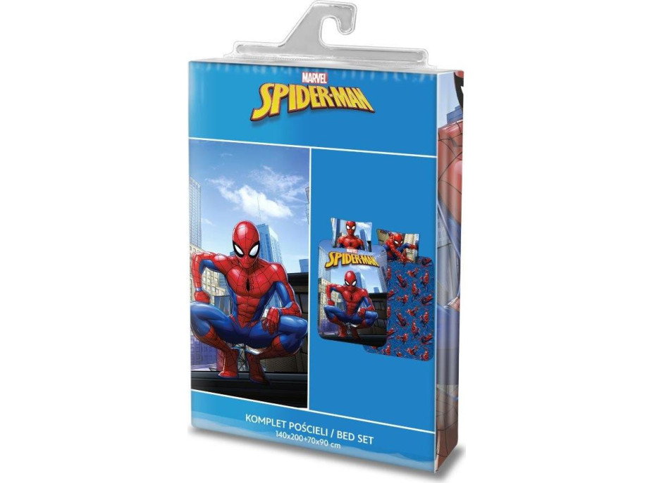 Detské bavlnené obliečky SPIDER-MAN - 140x200 cm
