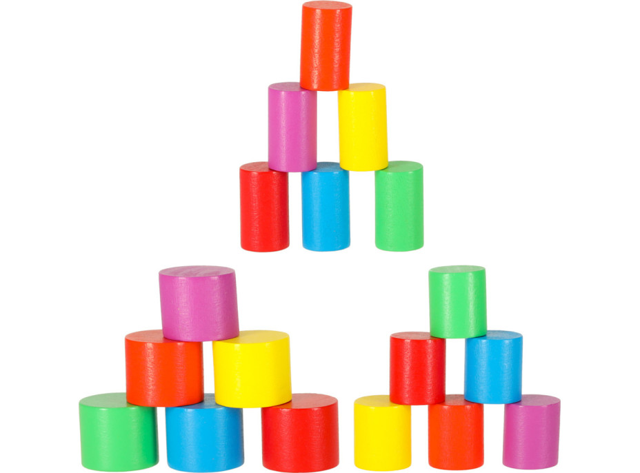 Montessori drevená balančná arkádová hra Mesiac