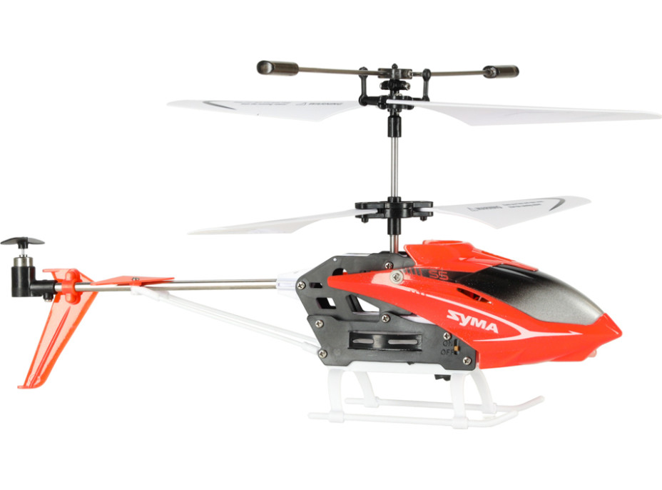 SYMA S5 RC vrtuľník 3CH červený