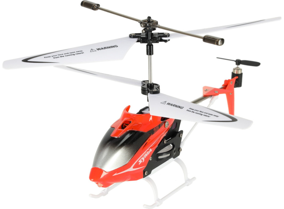 SYMA S5 RC vrtuľník 3CH červený
