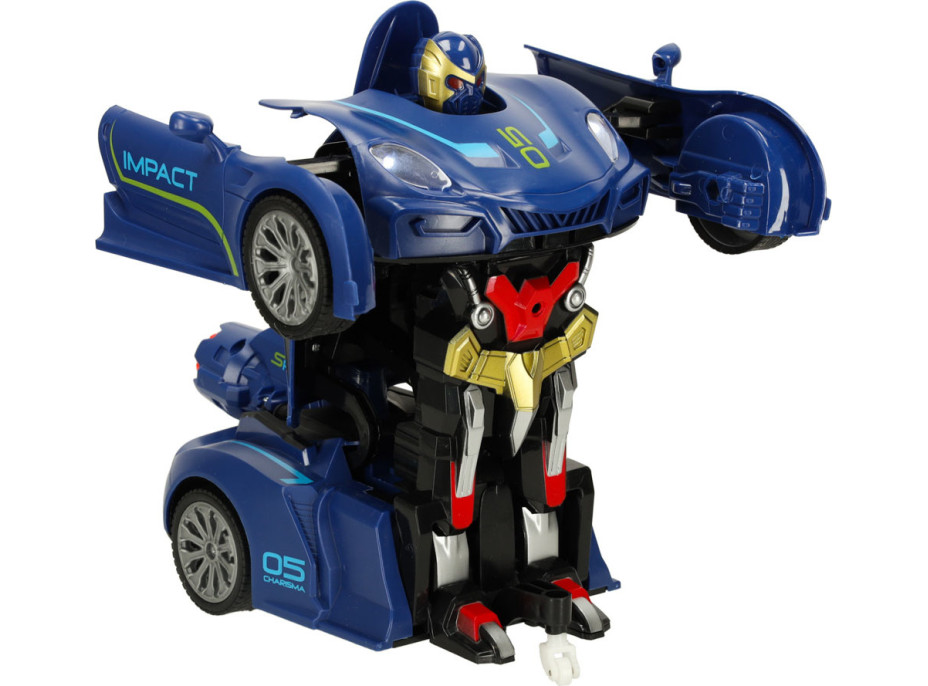 Transformer Revolt auto na diaľkové ovládanie - modré