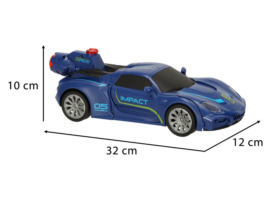 Transformer Revolt auto na diaľkové ovládanie - modré