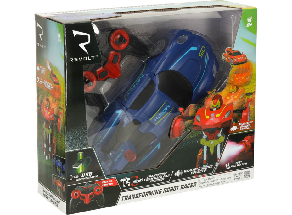 Transformer Revolt auto na diaľkové ovládanie - modré
