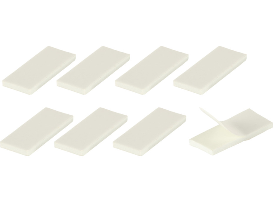 Solárne záhradné vonkajšie LED schodiskové svietidlo - 8 kusov