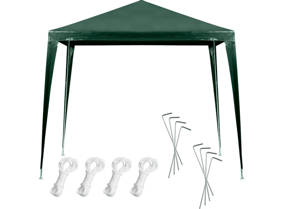 Záhradný altánok 2,5x2,5 m - zelený Záhradný altánok 2,5x2,5 m - zelený