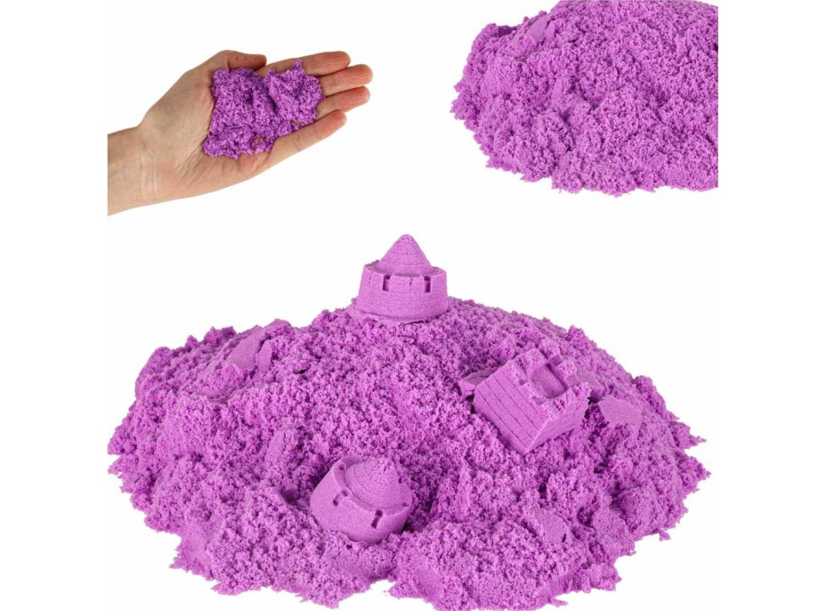 Kinetický piesok 1 kg v sáčku - fialový Kinetický piesok 1 kg v sáčku - fialový