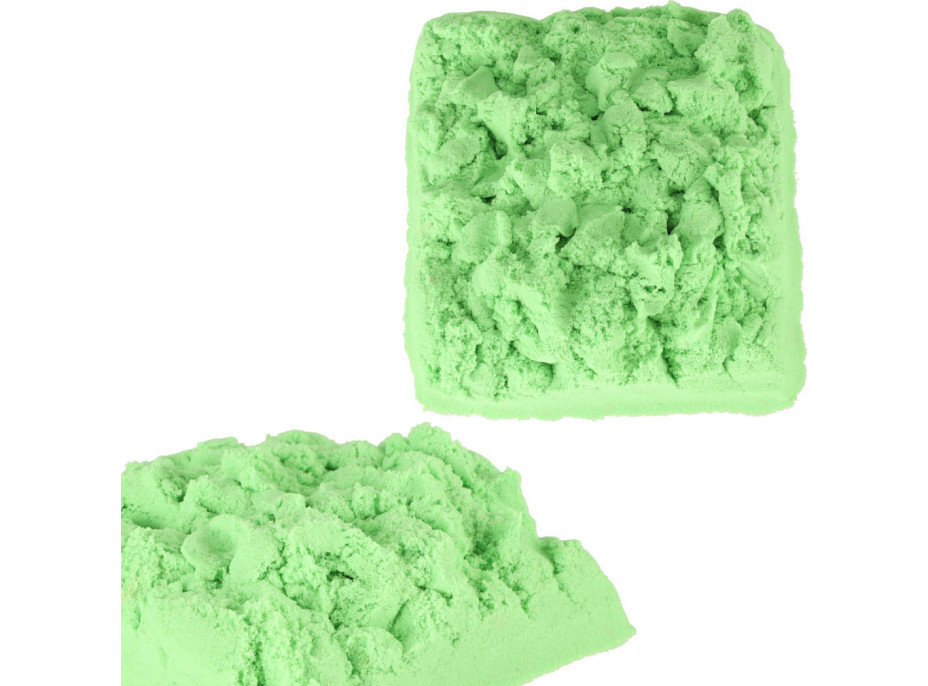Kinetický piesok 1kg v sáčku - zelený