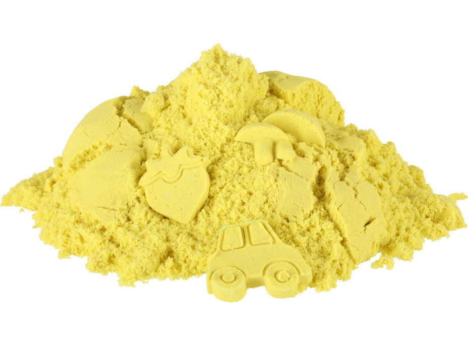 Kinetický piesok 1 kg v sáčku - žltý