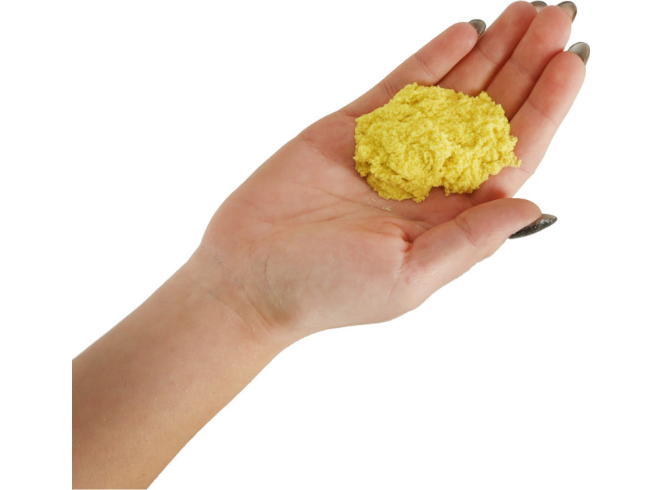 Kinetický piesok 1 kg v sáčku - žltý