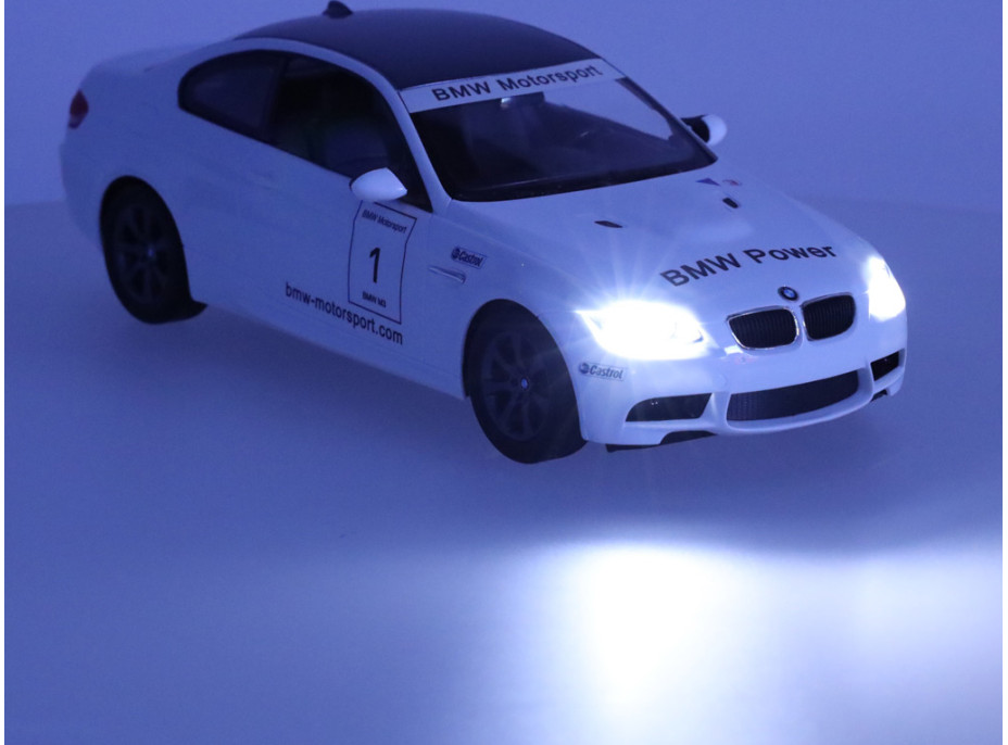 RC auto 1:14 BMW M3 biele